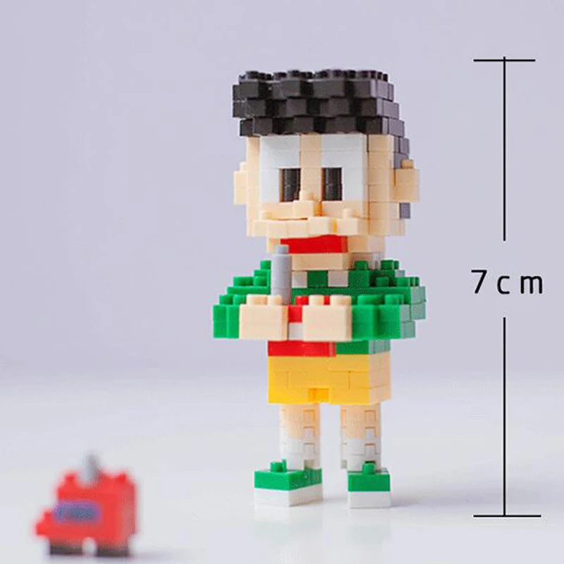BOYU 7003 Аниме Doraemon Honekawa Suneo мальчик 3D модель 200 шт. DIY Мини Алмазные блоки кирпичи