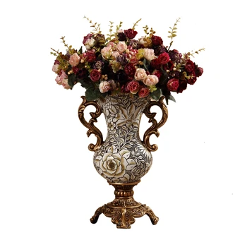 

Resin Vase A Living Room Flower Arrangement Home Furnishing Decorate The Flowers To Ground Flower Organ Originality Ornament