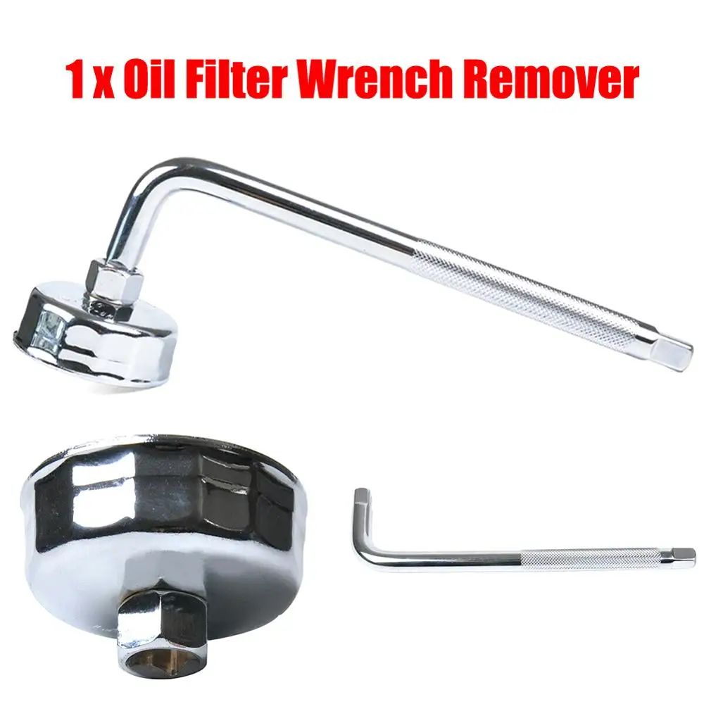 

14 Flutes 65mm Cap Oil Filter Wrench Socket Remover Tool Heat-treated Steel For Motorboat