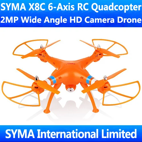 SYMA Newest X8C With 2MP Wide Angle HD Camera 4CH RC