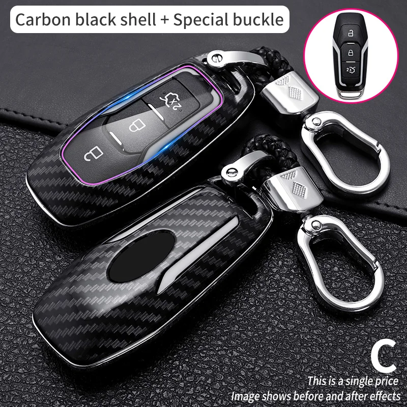 2019 Soft Key Cover Case Voor Ford Fusion Mondeo Mustang F-150 Explorer Edge 2015 2016 2017 2018 Auto Styling Sleutelhanger bescherming