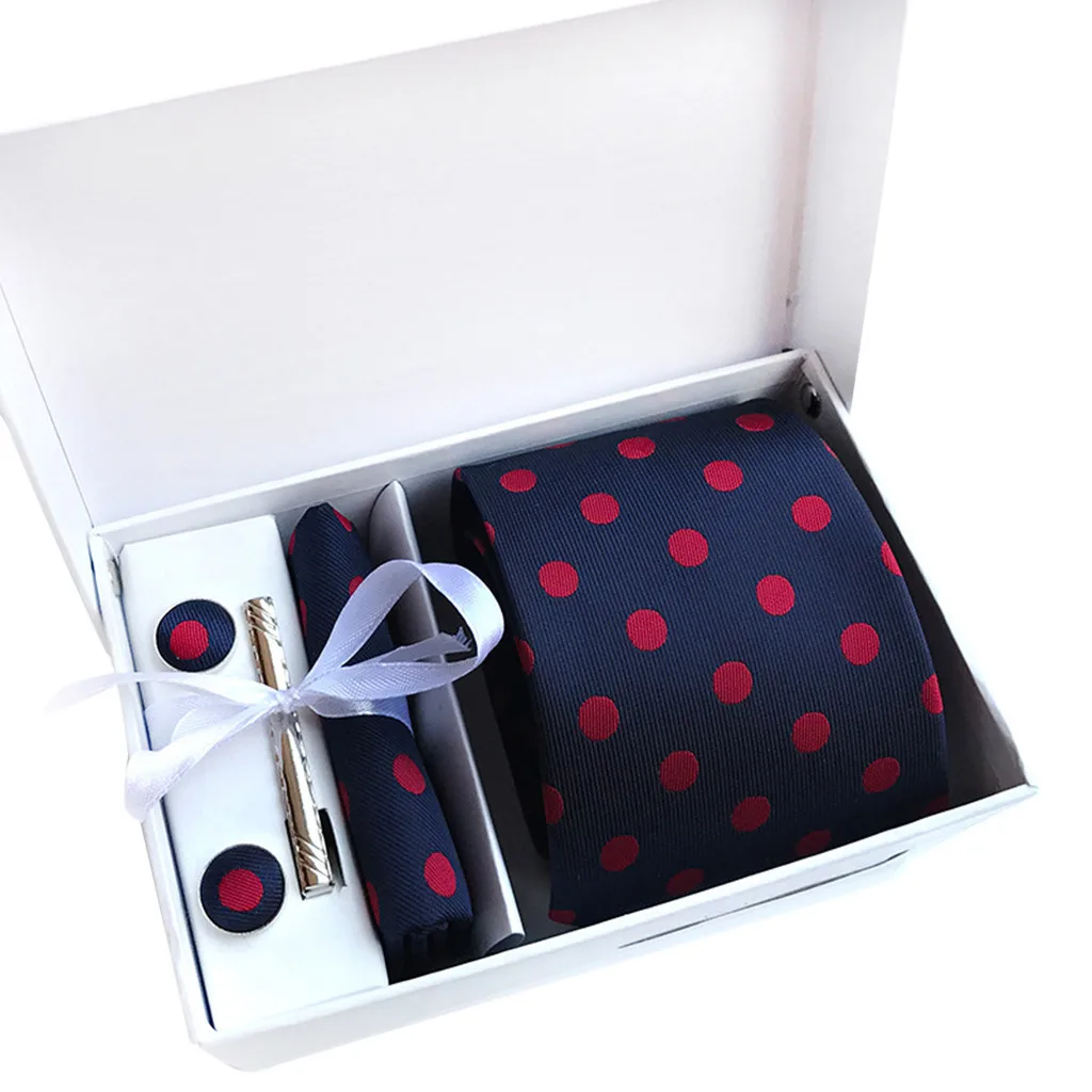 Подарочная коробка 20 видов стилей, однотонные мужские Узкие галстуки, модные простые жаккардовые галстуки Gravata, тканые шелковые галстуки для мужских свадебных костюмов Cravate - Цвет: Q