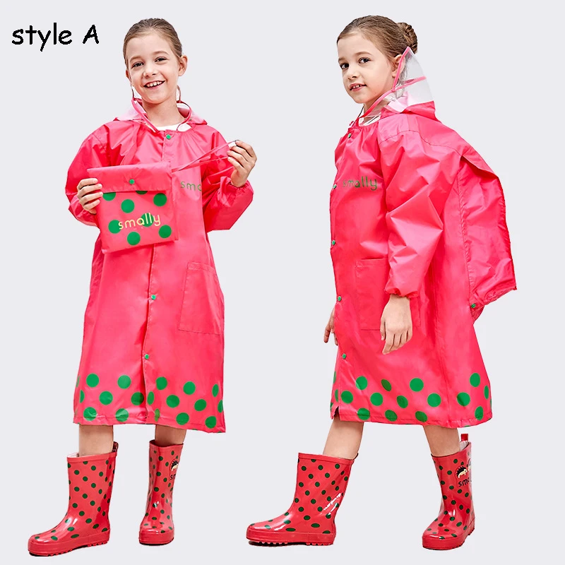 Детский непромокаемый плащ; плащ-дождевик; Chubasquero Gabardina Capa De Chuva; куртка-дождевик; Jas Hujan Regenjas Capa De Chuva Infantil - Цвет: Kids Raincoat 3