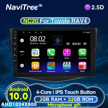 

2din Android 10 Car Radio Multimedia Player For Toyota RAV4 RAV 4 2007 2008 2009 2010 2011 Auto Radio GPS Navigation Quad Core