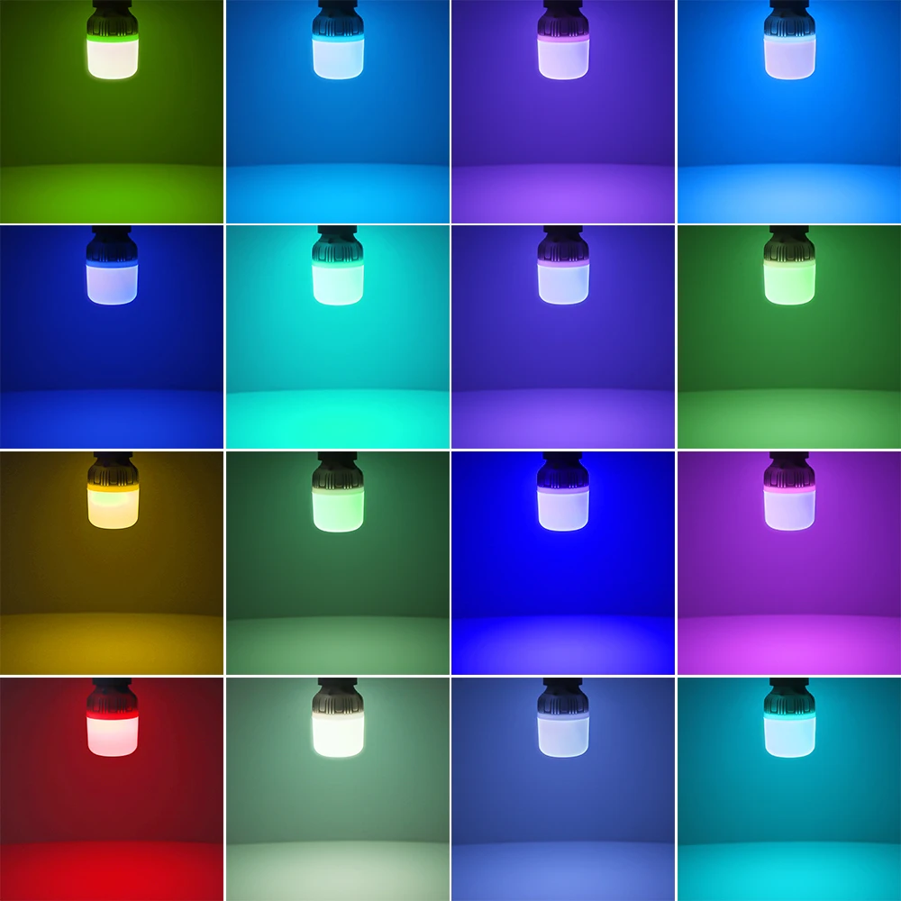 10 шт./лот 5 Вт Светодиодная лампа RGB пульт дистанционного управления