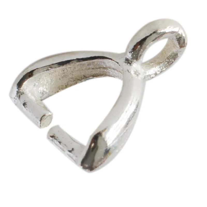 Pendant Clasps Connector Jewelry Bail Connector Sterling Silver 925