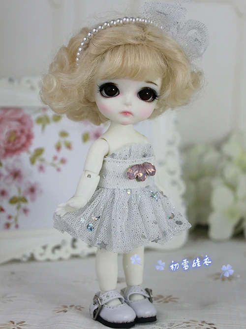 1/6 1/8 BJD одежда аксессуары кукла кружевное платье для BJD/SD yosd, не включает в себя куклы, обувь, парик и другие E2504