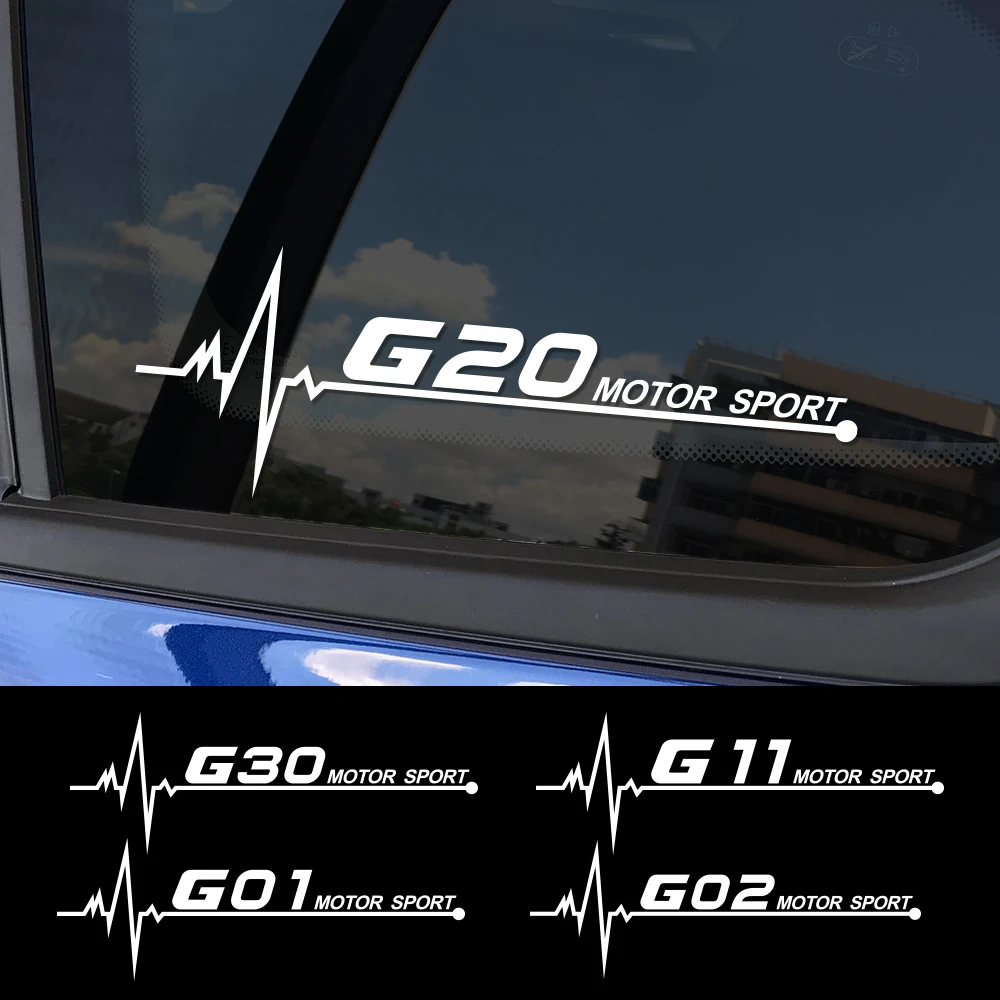 

2PCS Car Side Window Vinyl Sticker Decal For BMW G30 G20 G11 G01 G02 G05 G06 G07 G08 G12 G14 G15 G16 G21 G31 G32 G38 Accessories