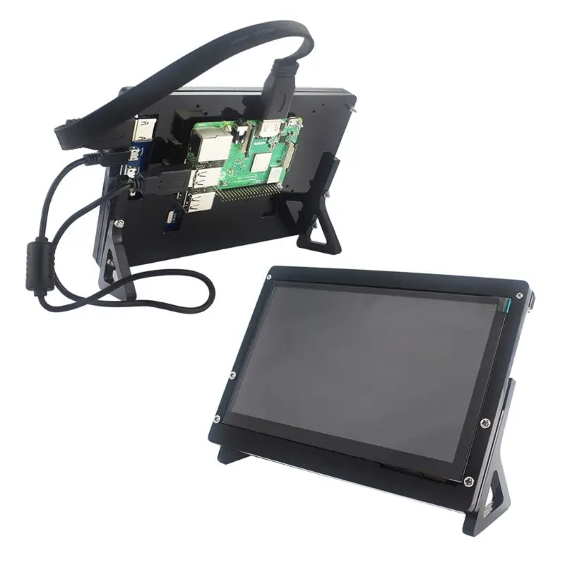 7 дюймов Сенсорный экран 1024*600/800*480 для Raspberry Pi 4 ЖК-дисплей Дисплей TFT монитор для Raspberry Pi 3 Model B 3B