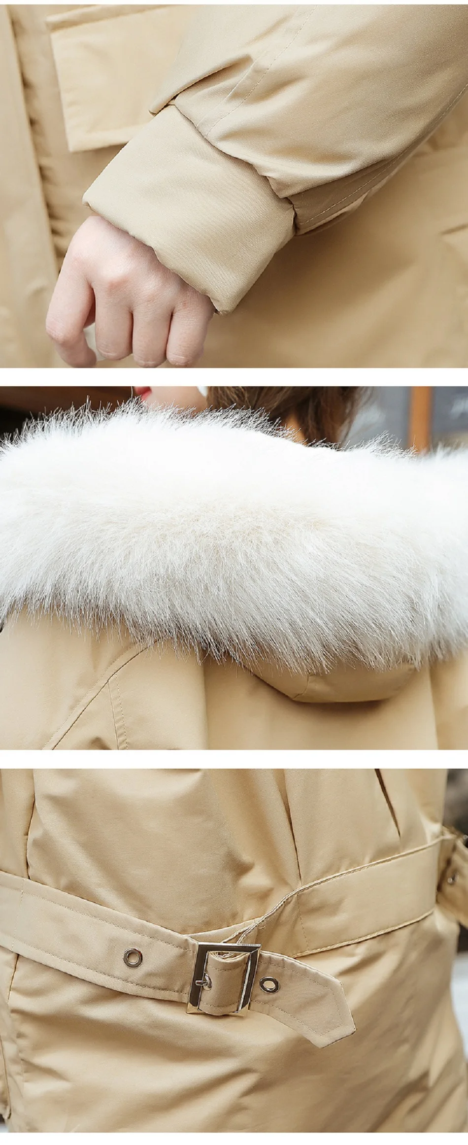 Зимняя куртка женская новая хлопковая Мода Abrigos Mujer Invierno с капюшоном Большие размеры хлопковая одежда плюс бархатная теплая куртка