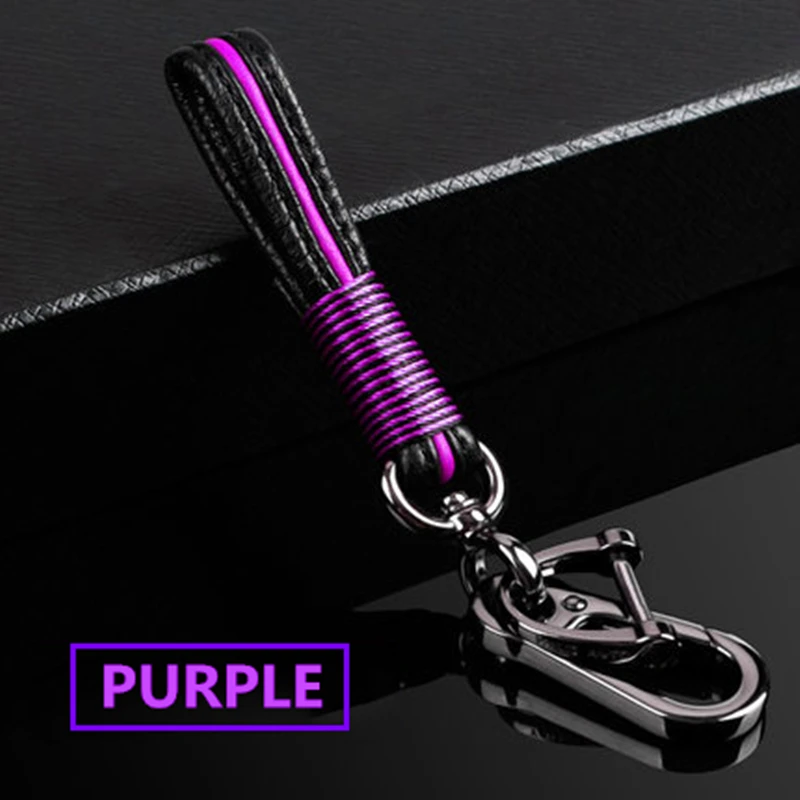 purple keychain Прикрепляющийся к углеродного волокна силиконовый чехол для ключей от машины для Citroen C4 кактус C5 C3 C4L 508,2008, 408 3008 5008 308 C6 кактус DS4 DS5L - Название цвета: purple keychain