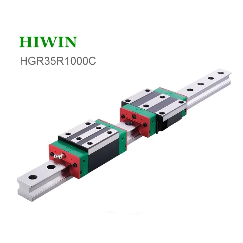 HIWIN HGR35R1000C линейный рельс 34 мм ширина HGR35 1 метр 1000 мм длина линейный рельс движения HGR35R1000C