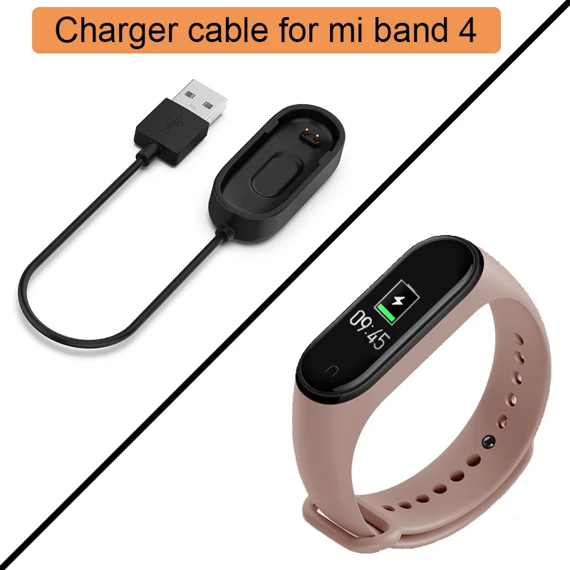 USB кабель для зарядного устройства для Xiaomi mi Band 4, кабель для зарядного устройства для mi Band 4, NFC, умный Браслет, кабель для зарядного устройства для mi band 4