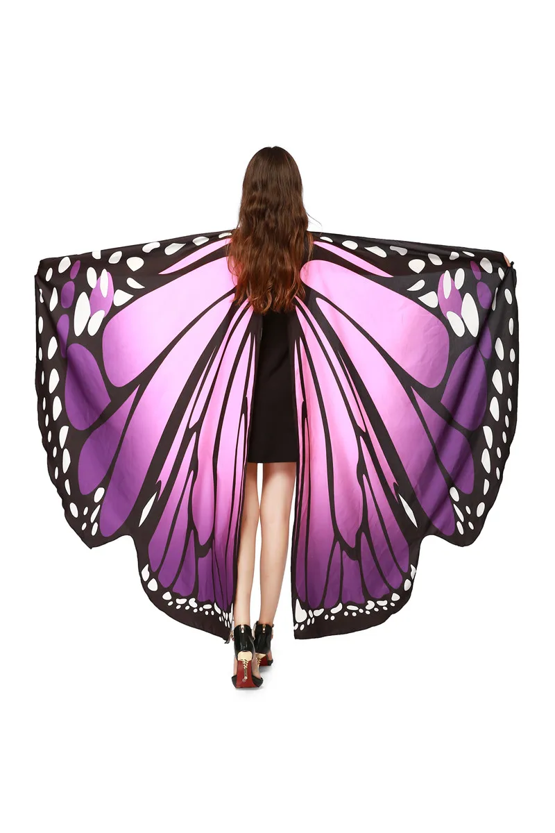 Paréo papillon très grande taille rose