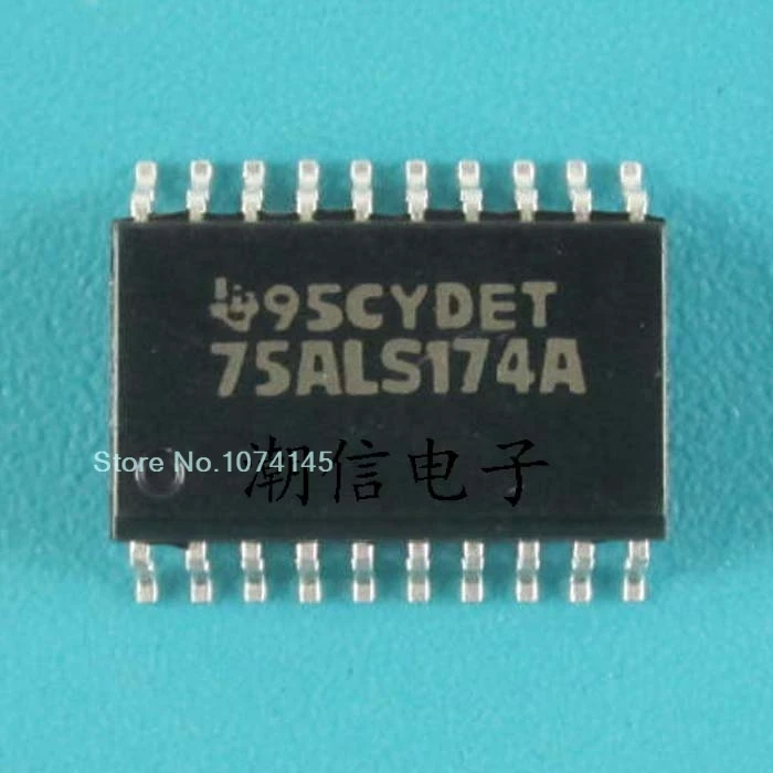 10 шт./лот 75ALS174A SN75ALS174A лапками углублением SOP-20