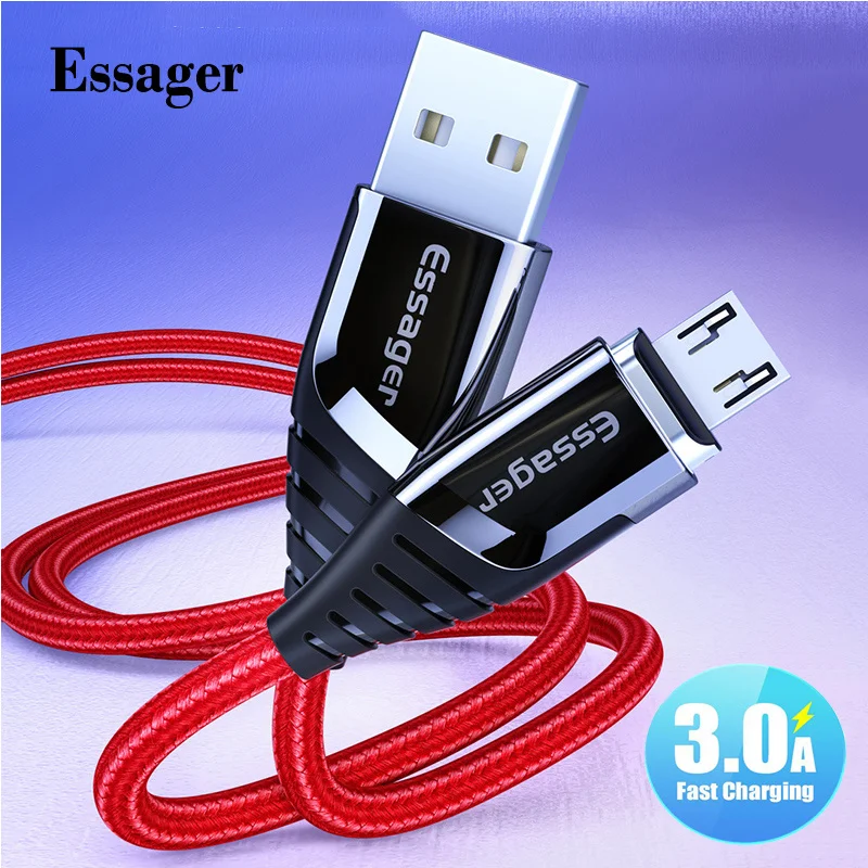 

3A Magnetic Cable Micro USB Fast Charging Cable Phone Microusb Magnet Charger USB Micro Charging Cable for Samsung Huawei Xiaomi