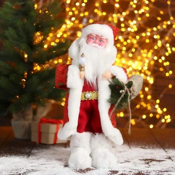 

Santa Claus "In a red coat with gifts" 23x40 cm 5036047