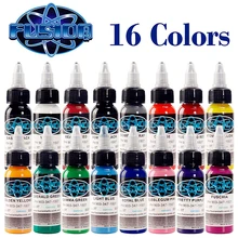 Tattoo& Body Art Tattoo Ink All Purpose 16 Colors Set Top Quality Permanent Makeup Microblading Tattoo Pigment Tattoo Supply