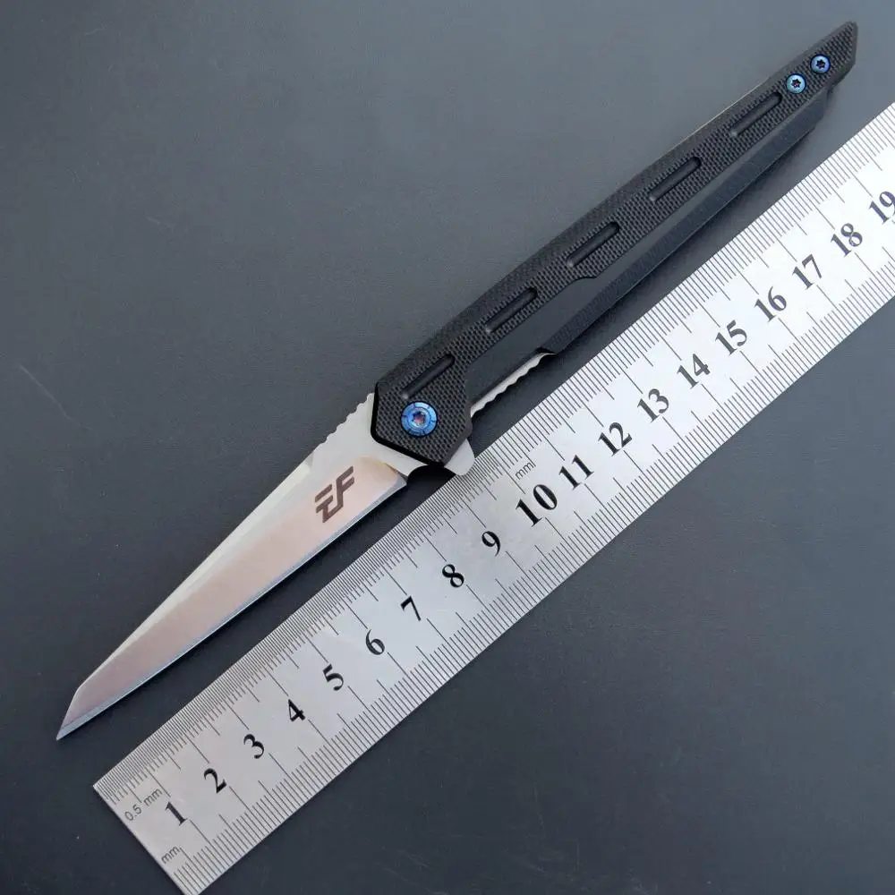 Eafengrow New EF917 Folding Knife Jackknife D2 Blade G10 Handle