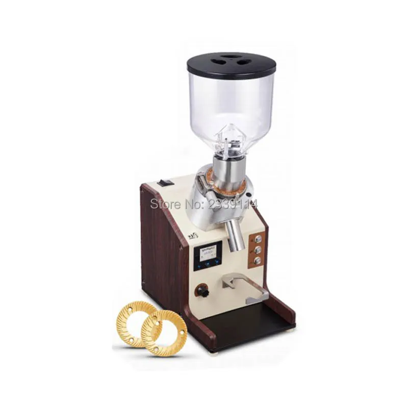

Electric Coffee grinder burr Coffee miller 74mm flat wheel Burr grinders 1.5L Coffee bean milling machine