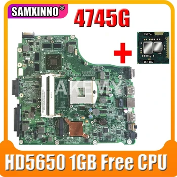 

Akemy For Acer asipre 4745 4745G Laptop Motherboard MBPSL06001 DA0ZQ1MB8D0 HM55 DDR3 HD5650 1GB Free CPU