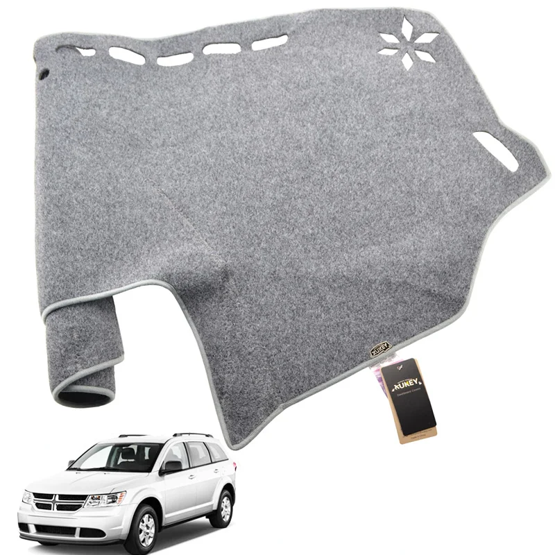 Подходит к Dodge Journey Fiat Freemont 2011 2012 2013- коврик для приборной панели светильник серый