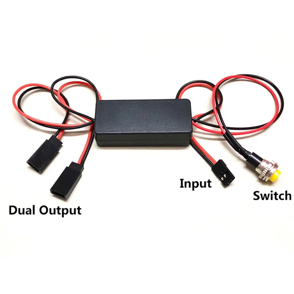

Flash Strobe Controller Flasher Module 5~16V Dual Output for RC Car Model Modified Parts ACcessories