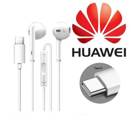 

DishyKooker USB Type-C Earphone Stereo earphones noise reduction with Mic & Volume for Huawei P20 Pro Mate10 Xiaomi Samsung