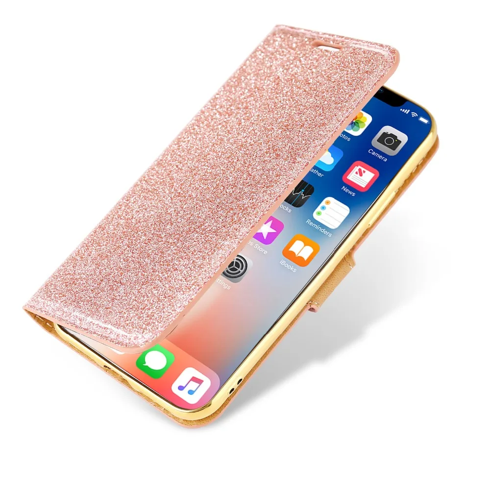 LAPOPNUT Роскошный кожаный чехол-книжка с бриллиантами для samsung Galaxy S9 S8 Plus S7 S6 Edge A3 A5 J3 J5 чехол