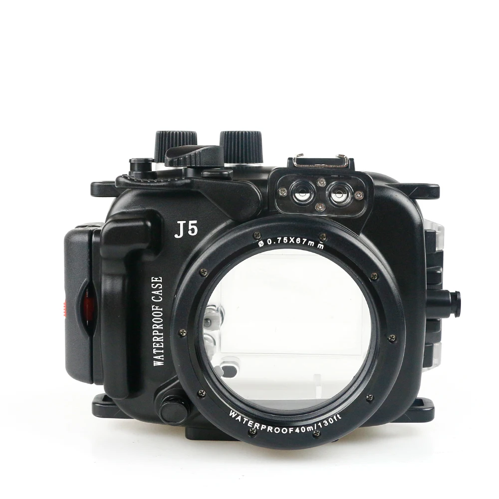 Для Nikon J5 10 мм корпус камеры водонепроницаемый чехол 40 м/130 футов сумка для дайвинга 1 шт