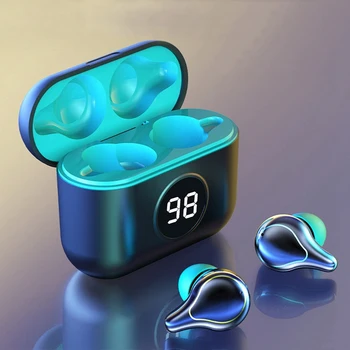 

SE16S Wireless Headset Mini TWS Waterproof Sweatproof Bluetooth 5.0 Sports Headphone LED Earbuds In-Ear Earphone