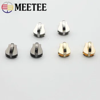

50pcs Zipper Sliders for 5# Resin Zipper Sports Jacket Pocket Zipper Head Zip Repair DIY Sewing Garment Accessories