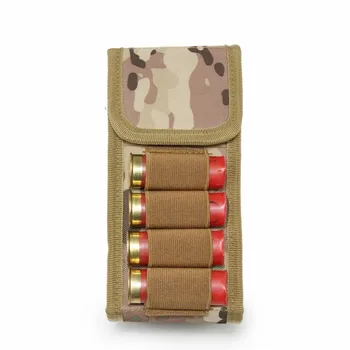 

Tactical Airsoft Molle 12GA 12 Gauge Shells Pouch Hunting Magazine Ammo Bag Military Gun Accessories Bandolier Cartridge Holder