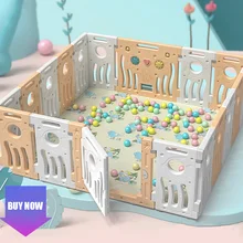 Cheap Children's Playground Home Indoor Baby Small Game Fence Kids Crawling Mat Fence Multi-functional Combination Playpens Cheap Children's Playground Home Indoor Baby Small Game Fence Kids Crawling Mat Fence Multi-functional Combination Playpens