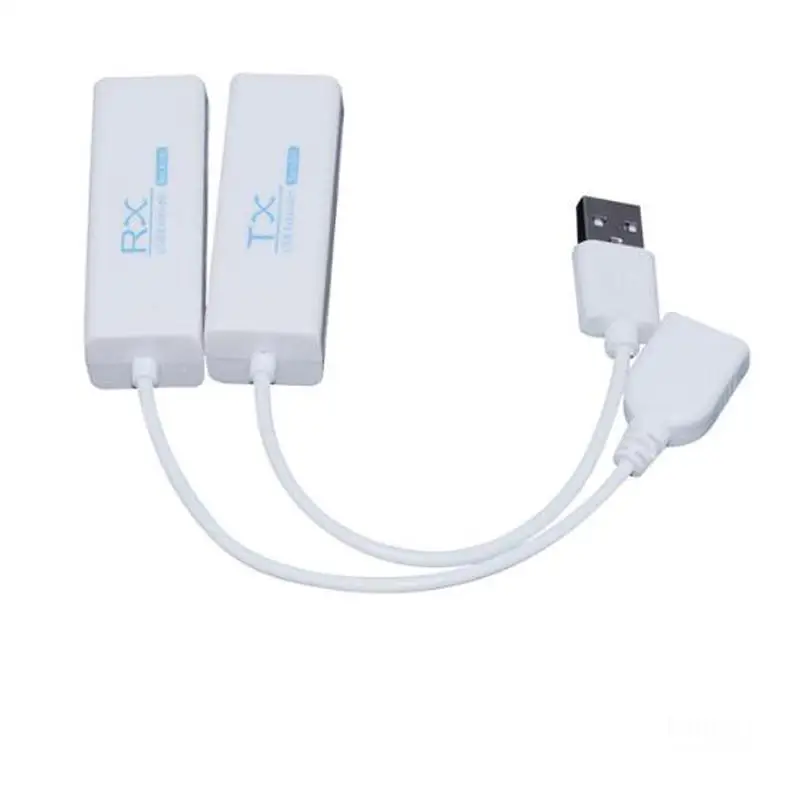 Распродажа USB 2,0 200 м удлинитель по RJ45 Ethernet кабель RJ45 200 м удлинитель адаптер TX RX приемник отправителя по CAT5E или CAT6 Cat5e/6