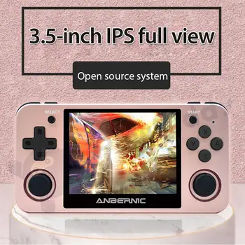 

RG350m Retro Handheld Game Console 3.5Inch IPS Screen Metal Shell Games Console Open Source System 10000 Ganes For Children