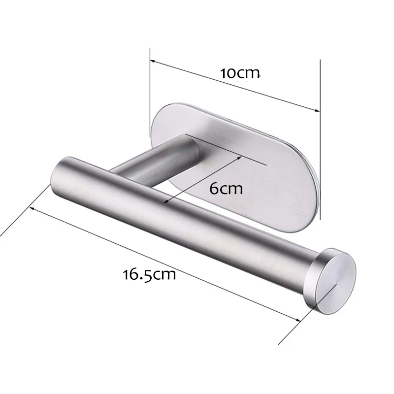 Настенный держатель для туалетной бумаги из нержавеющей стали, держатель для туалетной бумаги на присоске, держатель для кухонных полотенец