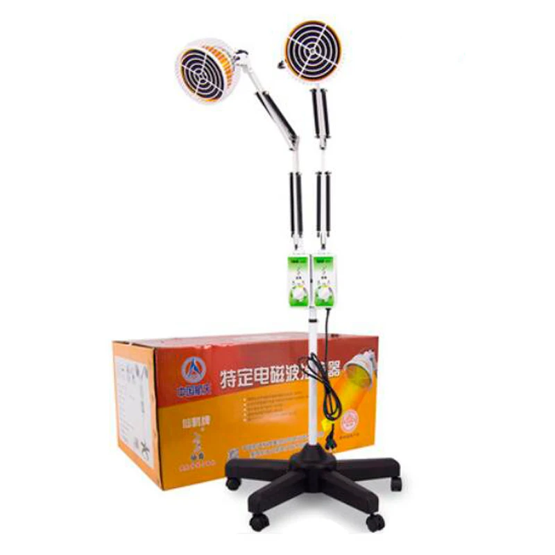 Расслабляющий массажный двойной головной светильник Электрический TDP терапевтический прибор для физиотерапии электромагнитное устройство для волновой терапии