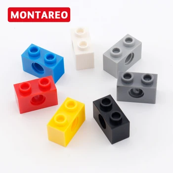 

Compatible with Particle 3700 Technic 1 x 2 [1 Hole] Bricks modle Parts Classical Construction Building Block Bricks 80pcs/Set