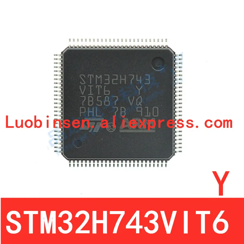 Бесплатная доставка 1 шт-10 шт STM32H743VIT6 STM32H743 32H743VI LQFP-100 743VIT6 743 Новый | Электроника