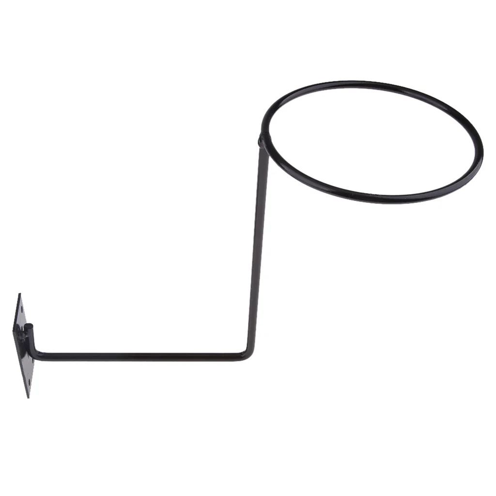 Aluminum Motorcycle Accessories Helmet Holder Hanger Rack Wall Mounted Hook for Coats Hats Caps Helmet Rack Black