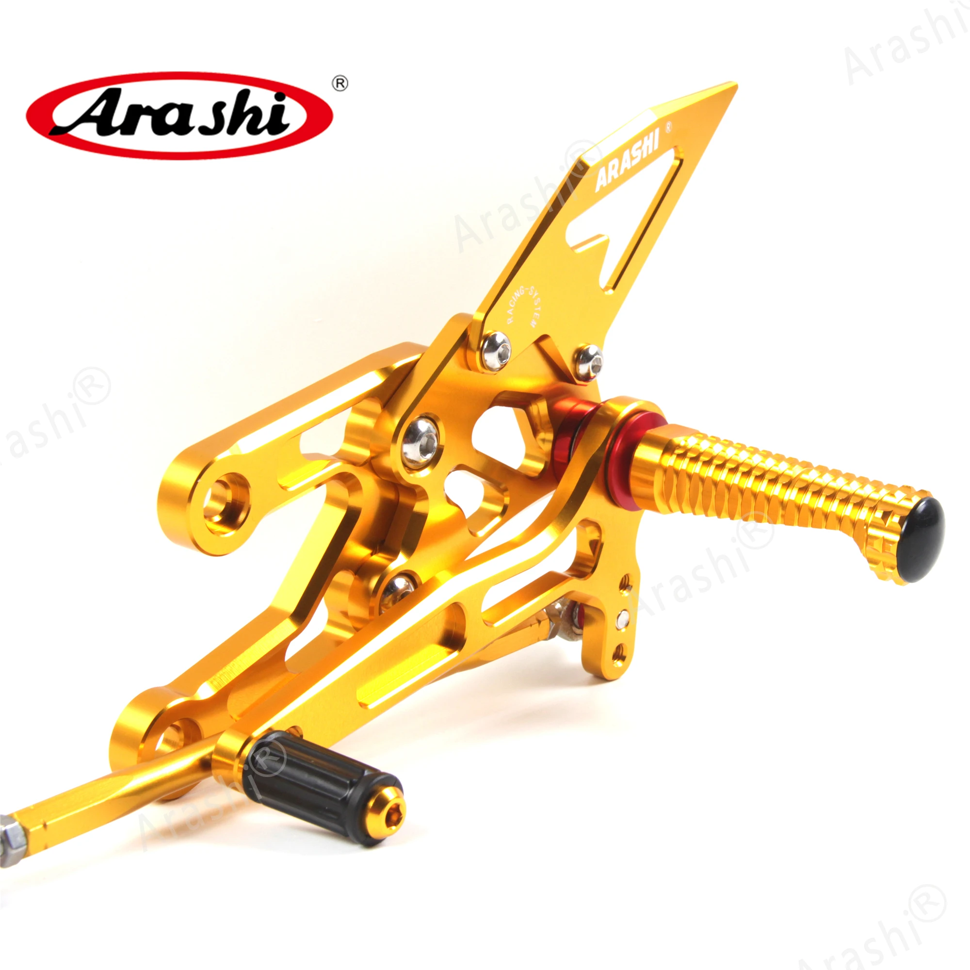 Arashi CBR600RR CNC регулируемая подножка Подножки для HONDA CBR 600 RR 2003 2006 Райдер комплект