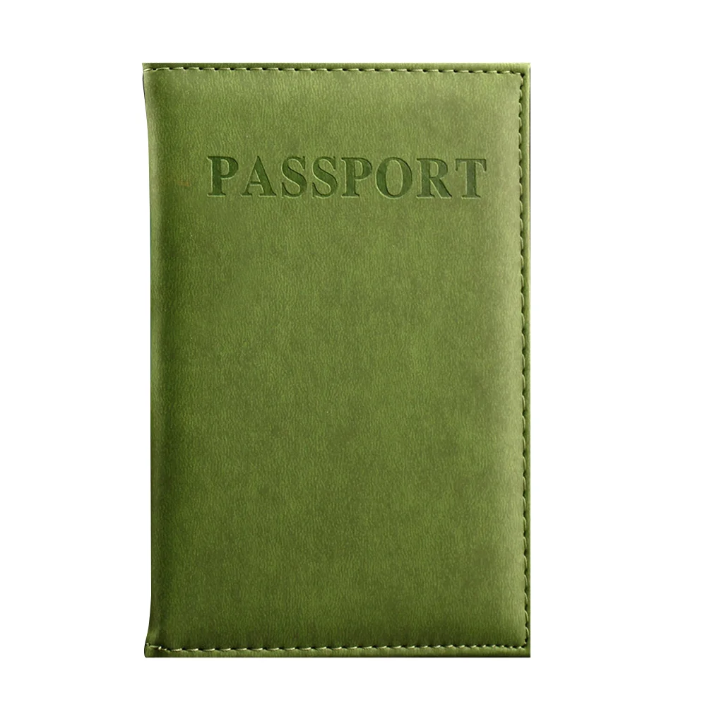 

1PC Fashion New PU Women Passport Holder Couple Models Girls Travel Passport Cover Unisex Card Case Man Card Holder