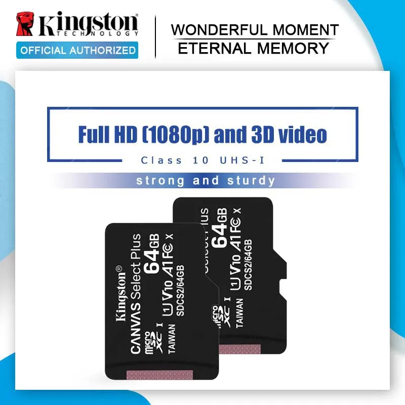 Карта памяти Kingston 16/32/64/128 Гб|memory card|micro sd cardtf card |
