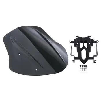 

Scooter Windshield, ABS Plastic Fairing Windshields For Ducati Diavel 2014-2018, with Mounting Hardware