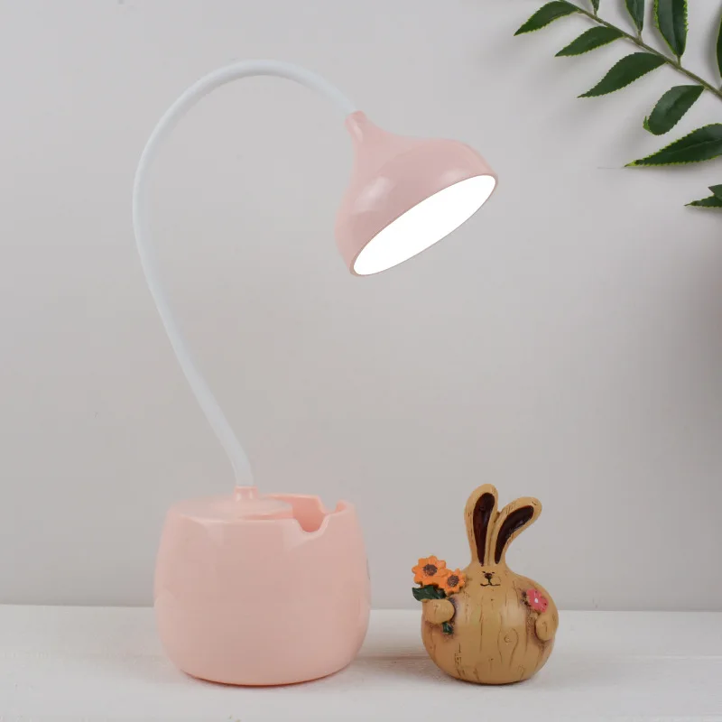 

Folding and charging LED small desk lamp eye protection learning lamp dormitory reading 3 touch adjustment