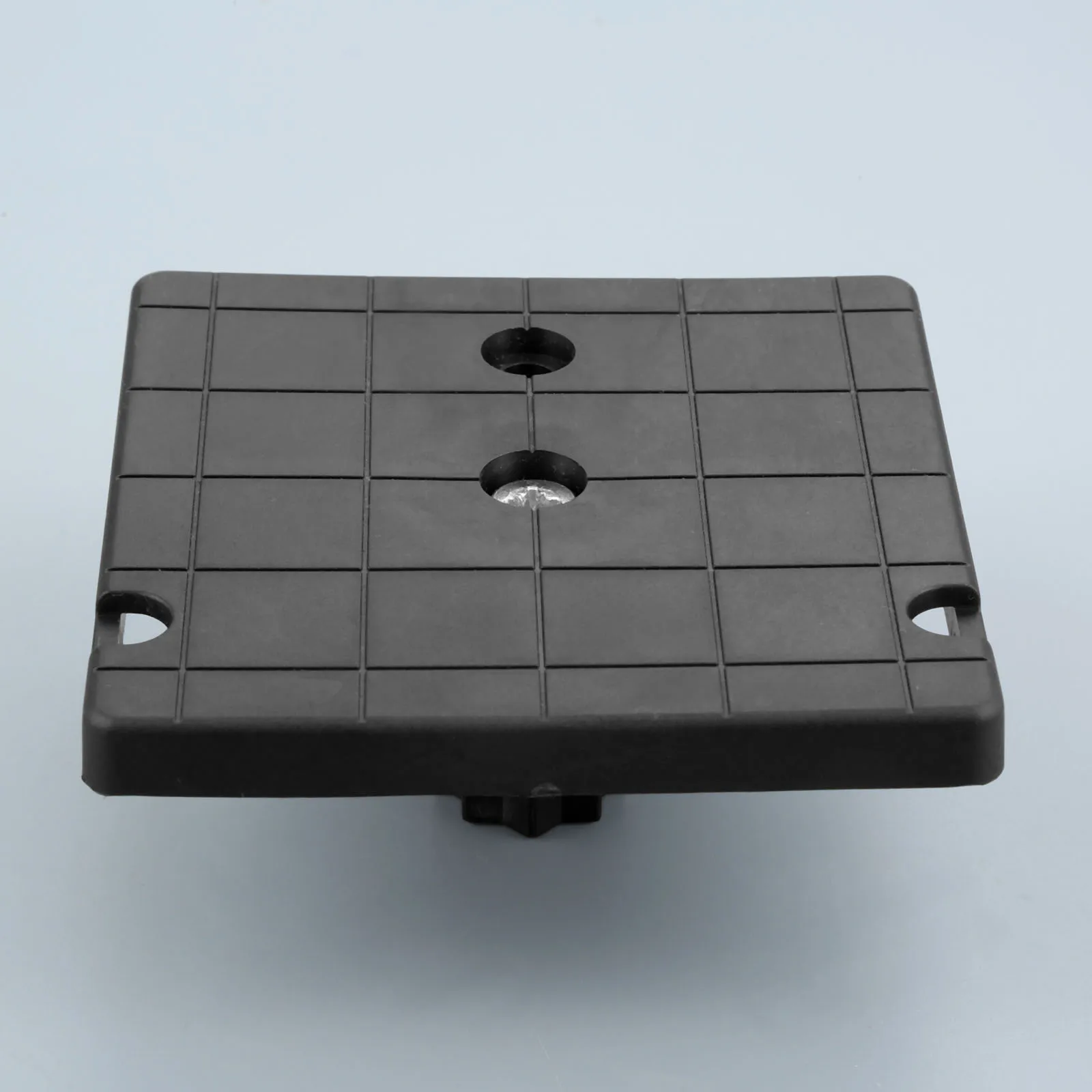 

Black Nylon Boat Navigation Frame Rack Rotating Platform Holds GPS Devices And Depth Finders In Place Rotates 360 Degrees