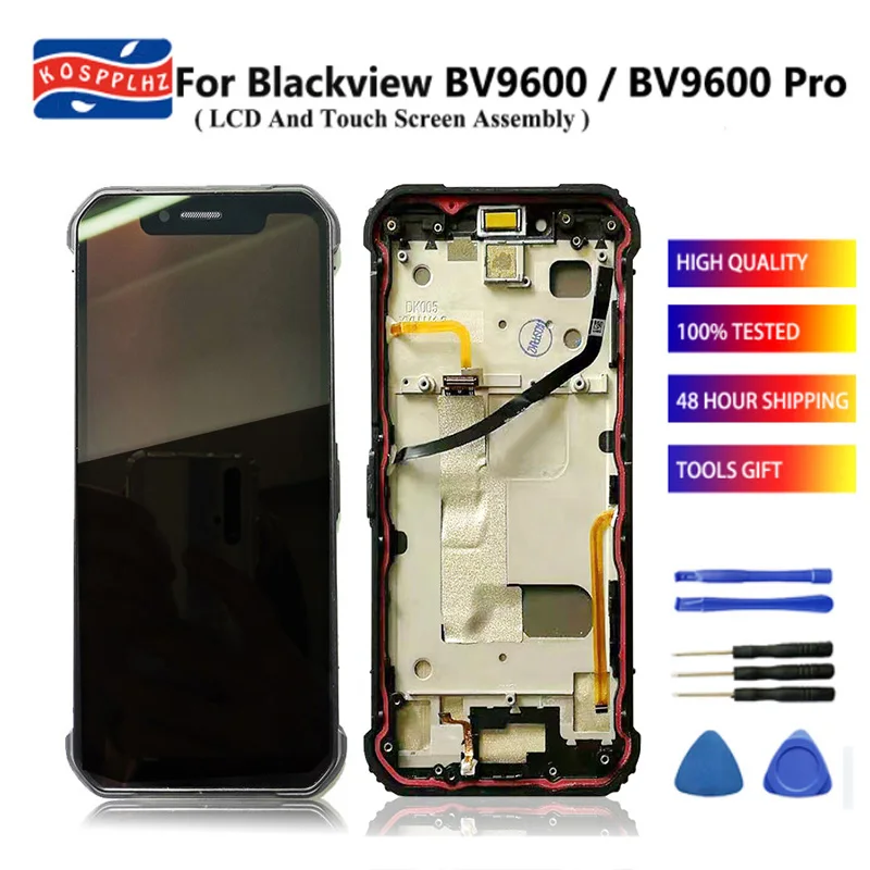 ЖК-дисплей и сенсорный экран для BLACKVIEW BV9600 / Pro замена 100% рабочий передний Внешняя