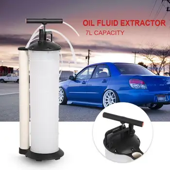 

7L Automobile Car Waste Oil Water Pump Hand Operating Suction Extraction Pump Fluid Vacuum Transfer fuel pump Domestic Delivery