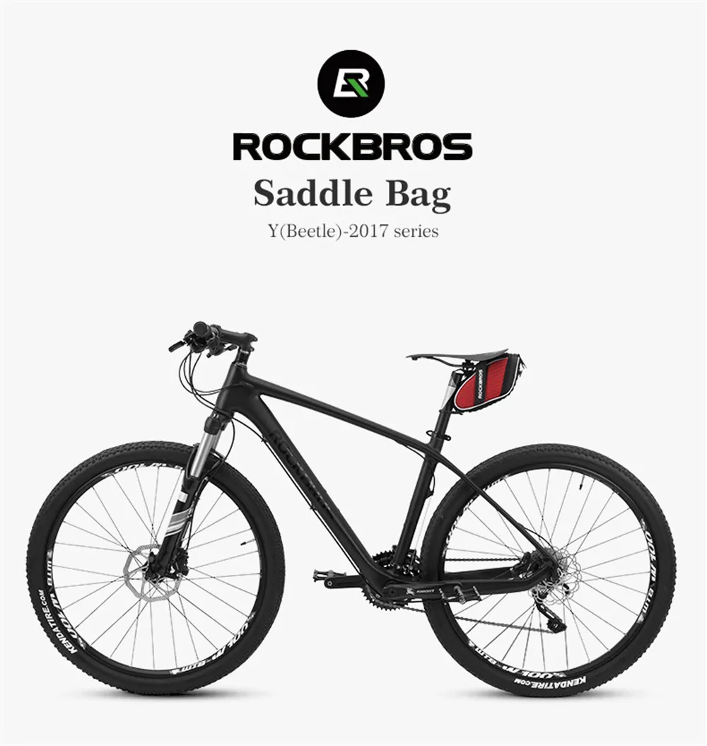ROCKBROS 3D оболочка непромокаемая велосипедная сумка Светоотражающая Противоударная велосипедная Сумка велосипедная задняя седельная сумка подседельный штырь MTB Аксессуары для велосипеда